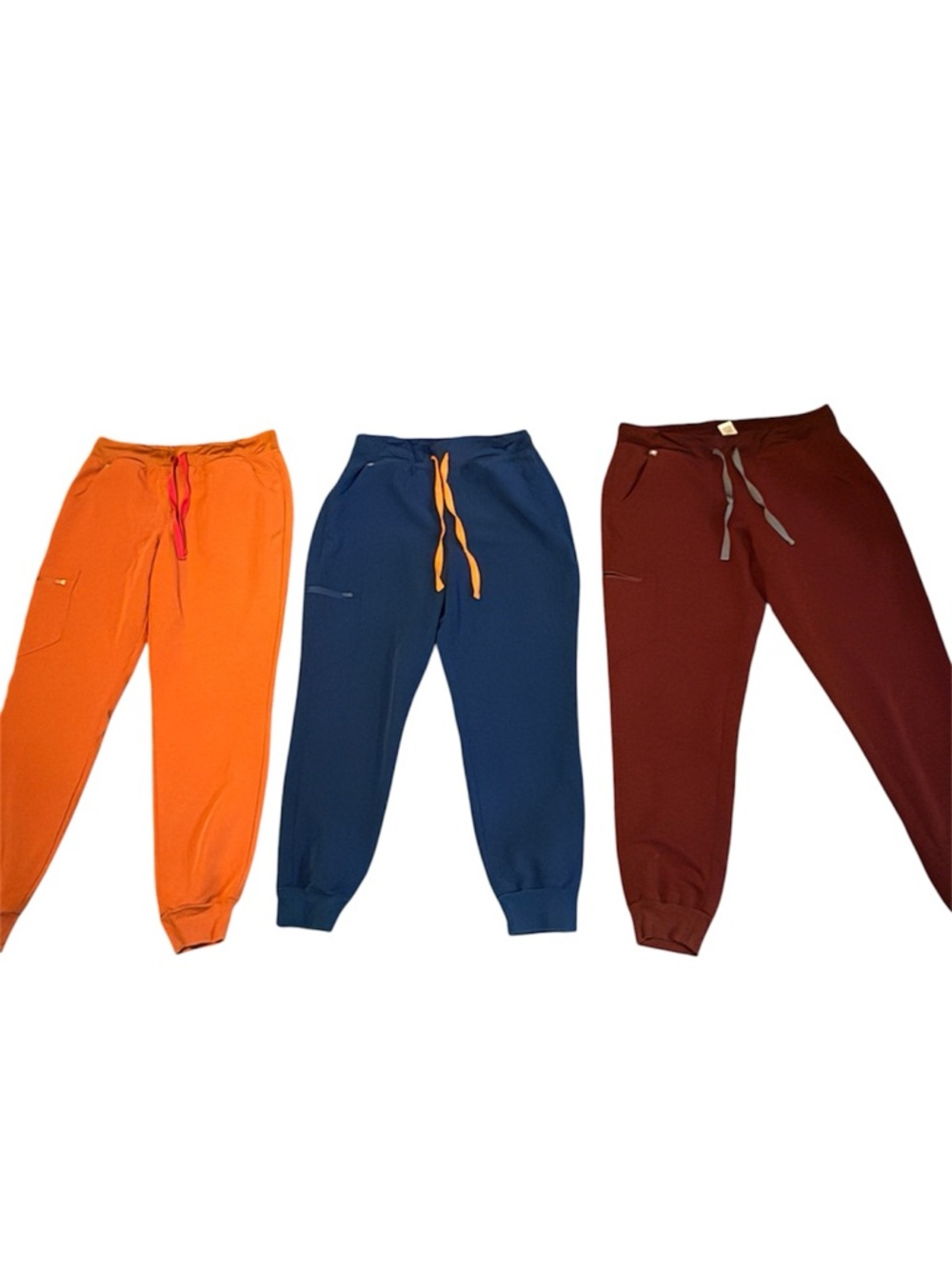 Figs Women's Jogger Pants - Navy, Orange, Burgundy, Dark Blue - Picture 2 of 8